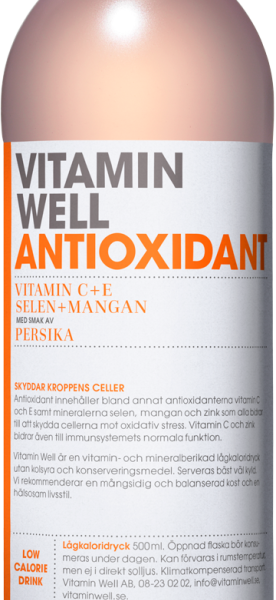 Бутилка Vitamin Well Antioxidant 500 мл