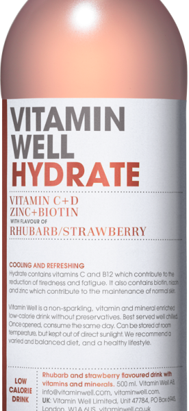Бутилка Vitamin Well Hydrate 500 мл